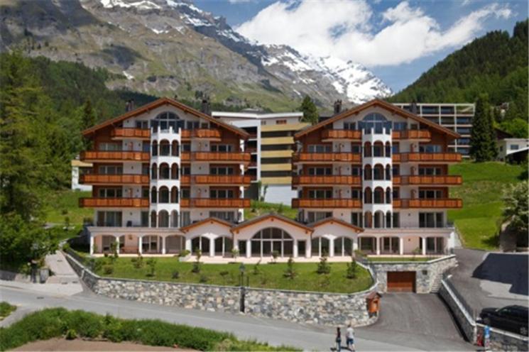 Апартаменты Residenz Ambassador B11 Лойкербад Экстерьер фото